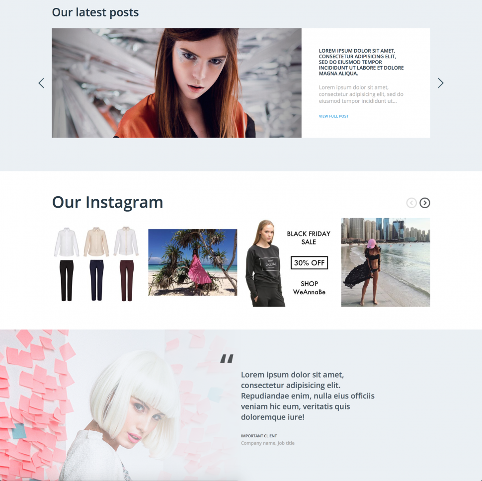 Плагин Лента Instagram для Shop Script Вебасист